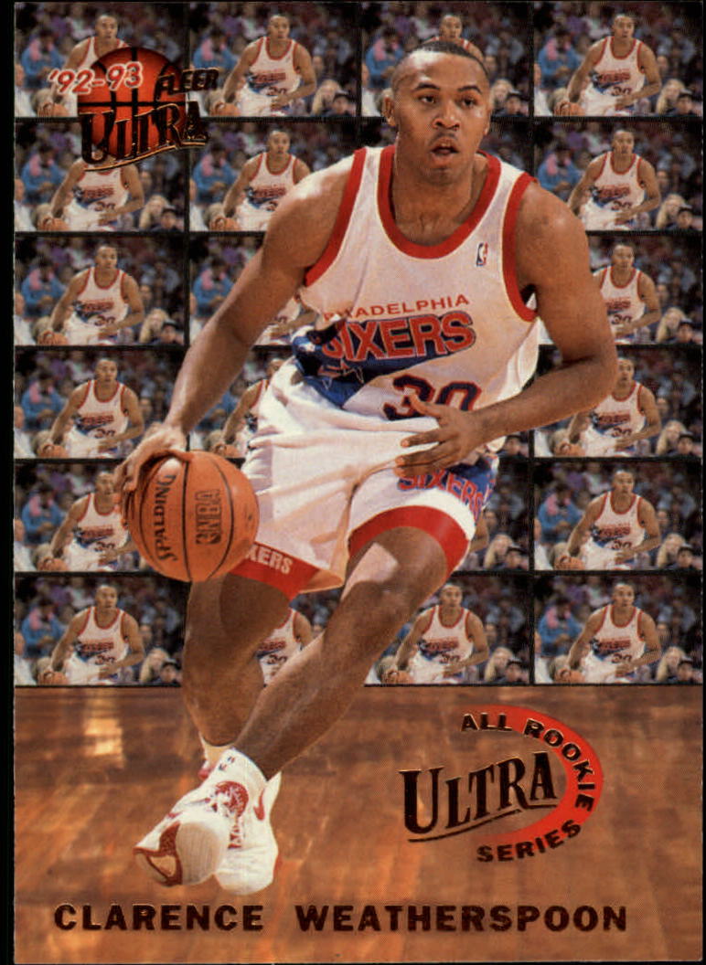 1992-93 Ultra All-Rookies #9 Clarence Weatherspoon