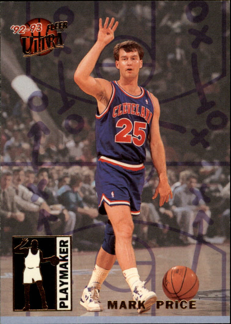 1992-93 Ultra Playmakers #6 Mark Price