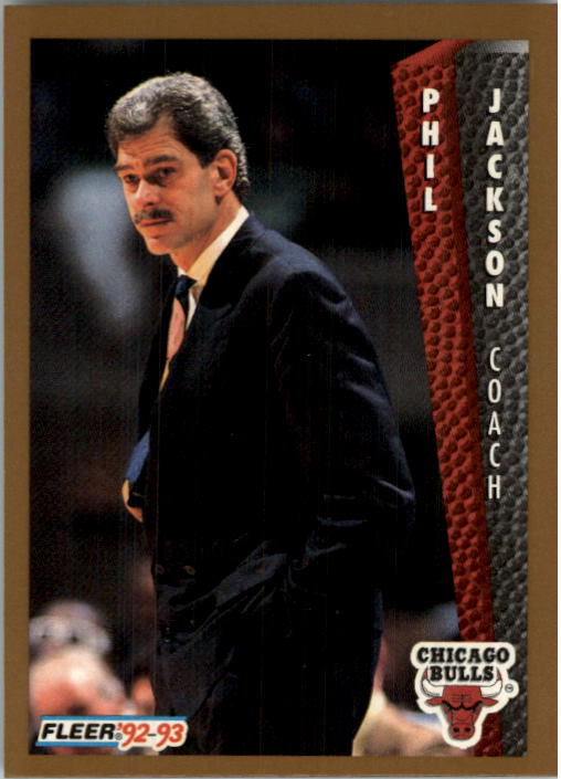 1992-93 Fleer #31 Phil Jackson CO