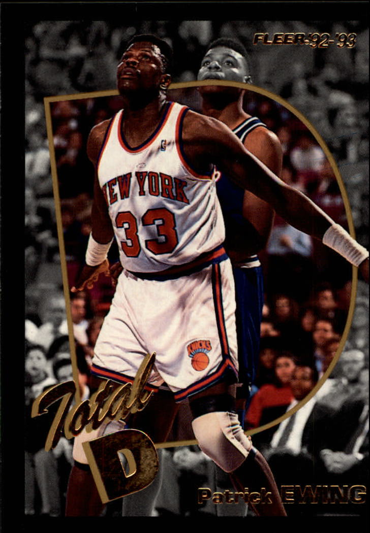 1992-93 Fleer Total D #7 Patrick Ewing