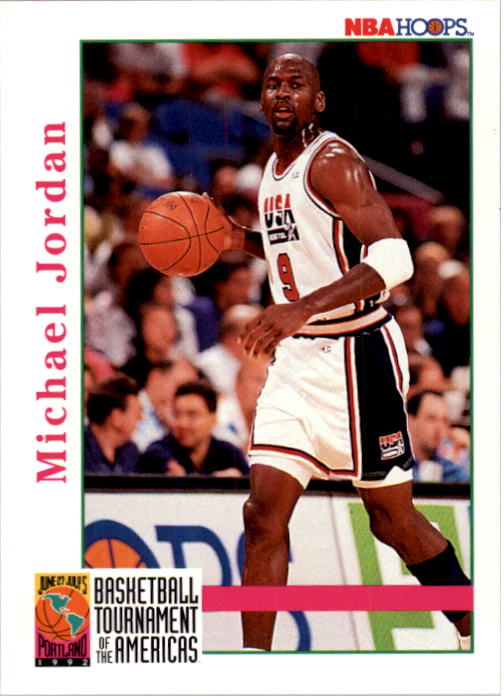 1992-93 Hoops #341 Michael Jordan USA