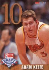 1992-93 Hoops Draft Redemption #I Adam Keefe