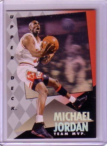 1992-93 Upper Deck MVP Holograms #4 Michael Jordan