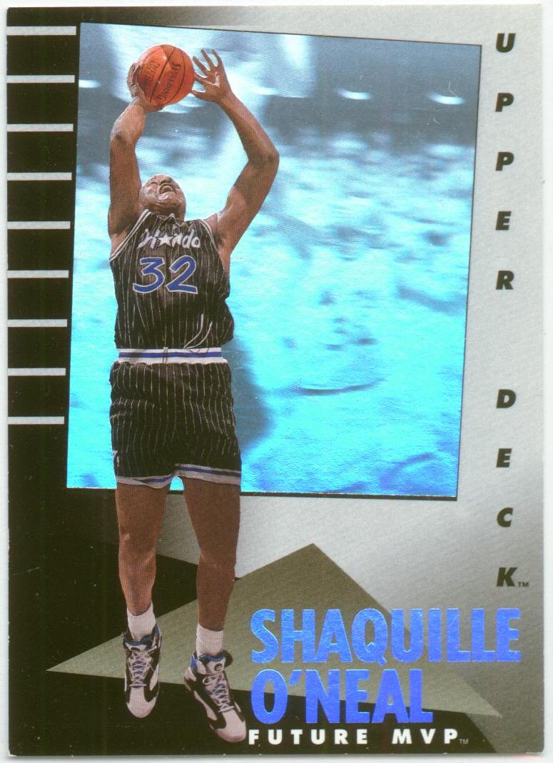 1992-93 Upper Deck MVP Holograms #35 Shaquille O'Neal