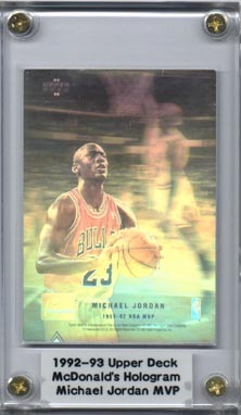 1992-93 Upper Deck McDonald's #NNO Michael Jordan Holo