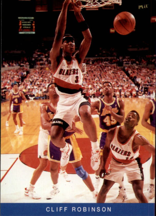 1992-93 Trail Blazers Franz #13 Cliff Robinson