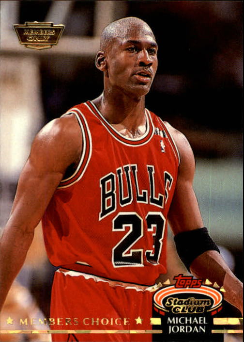 1992-93 Stadium Club Members Only Parallel #210 Michael Jordan MC