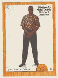 1993 Classic Draft Draft Day #7 Shaquille O'Neal