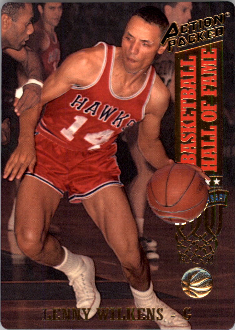 1993 Action Packed Hall of Fame #41 Lenny Wilkens