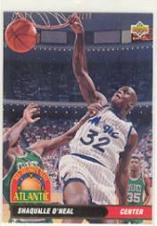 1992-93 Upper Deck International French #35 Shaquille O'Neal AD