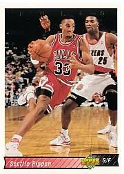 1992-93 Upper Deck International French #121 Scottie Pippen