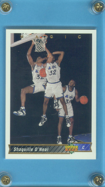 1992-93 Upper Deck International French #220 Shaquille O'Neal