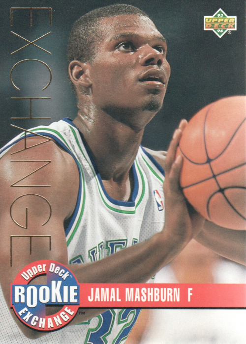 1993-94 Upper Deck Rookie Exchange Gold #RE4 Jamal Mashburn