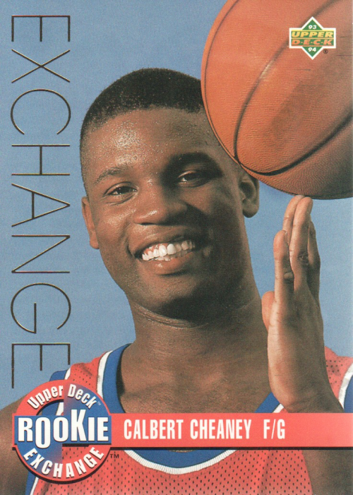 1993-94 Upper Deck Rookie Exchange Gold #RE6 Calbert Cheaney