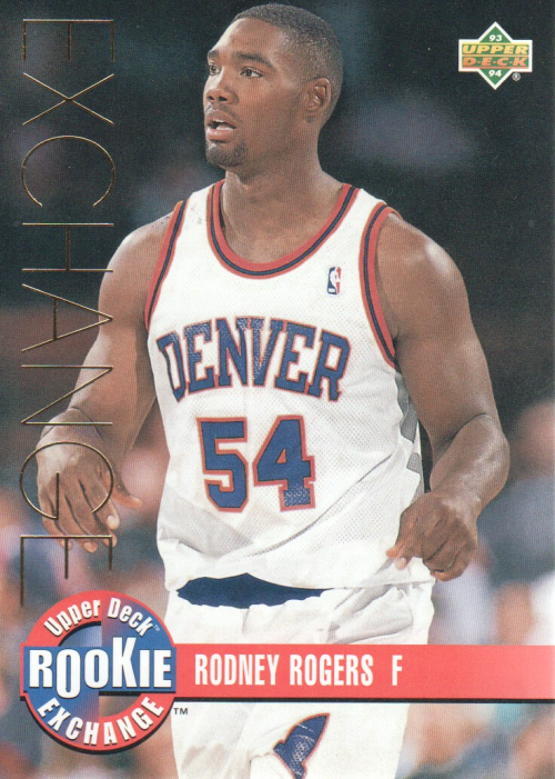 1993-94 Upper Deck Rookie Exchange Gold #RE9 Rodney Rogers