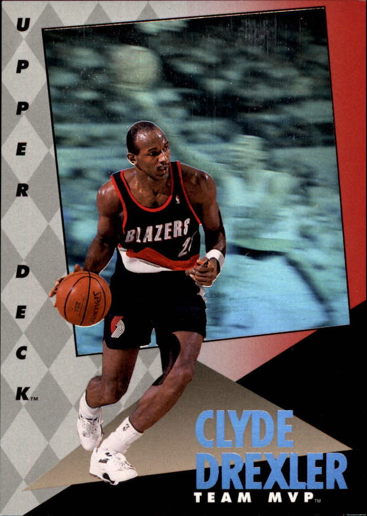 1993-94 Upper Deck Team MVPs #TM22 Clyde Drexler