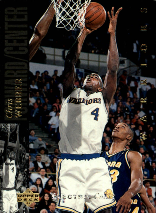1993-94 Upper Deck SE Electric Court #4 Chris Webber