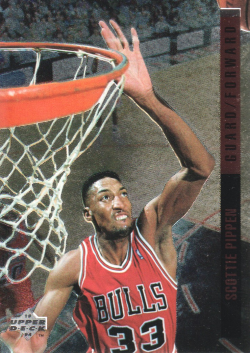1993-94 Upper Deck SE Behind the Glass #G10 Scottie Pippen