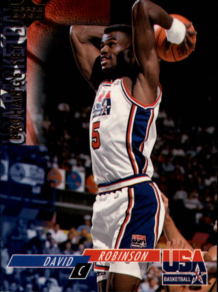 1993-94 Upper Deck SE USA Trade #10 David Robinson