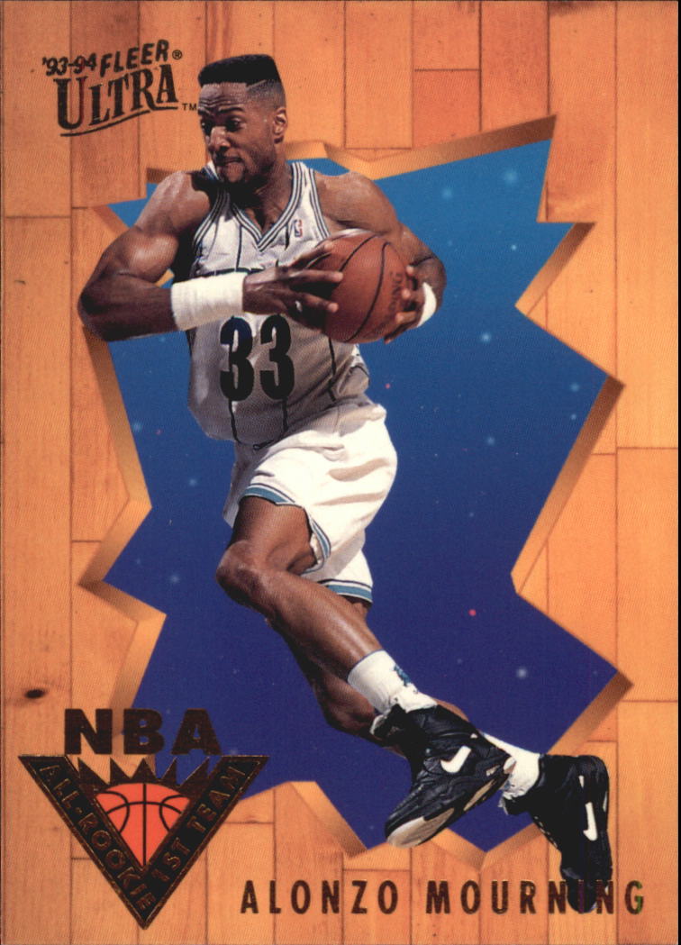 1993-94 Ultra All-Rookie Team #4 Alonzo Mourning