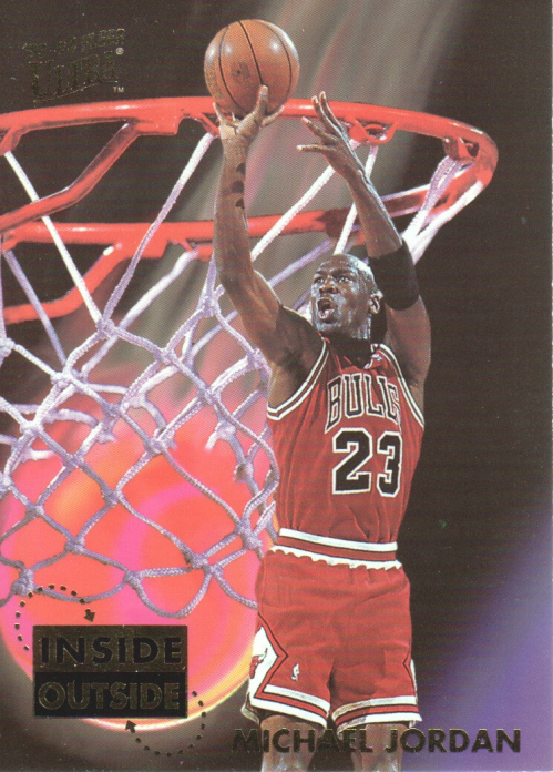 1993-94 Ultra Inside/Outside #4 Michael Jordan