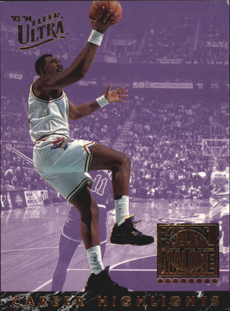 1993-94 Ultra Karl Malone #1 Karl Malone