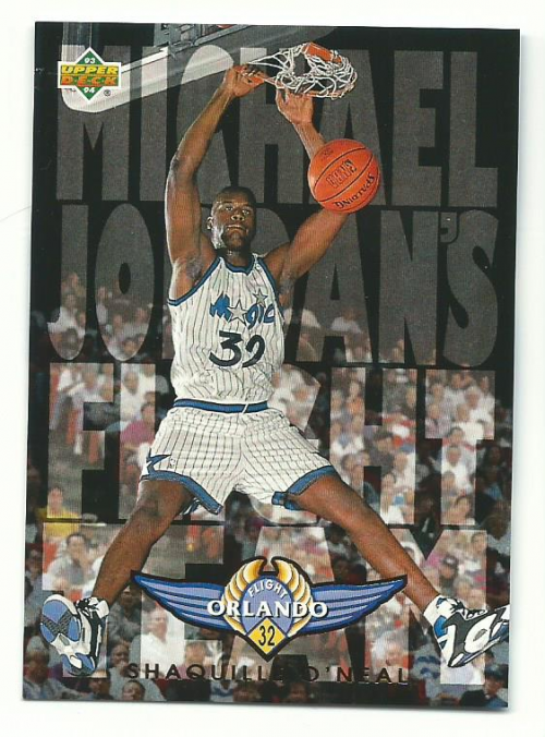 1993-94 Upper Deck Flight Team #FT16 Shaquille O'Neal