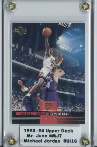 1993-94 Upper Deck Mr. June #MJ7 Michael Jordan