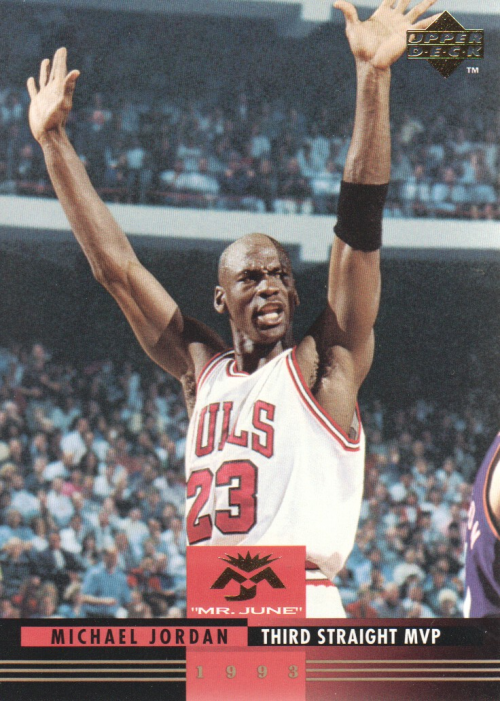 1993-94 Upper Deck Mr. June #MJ9 Michael Jordan