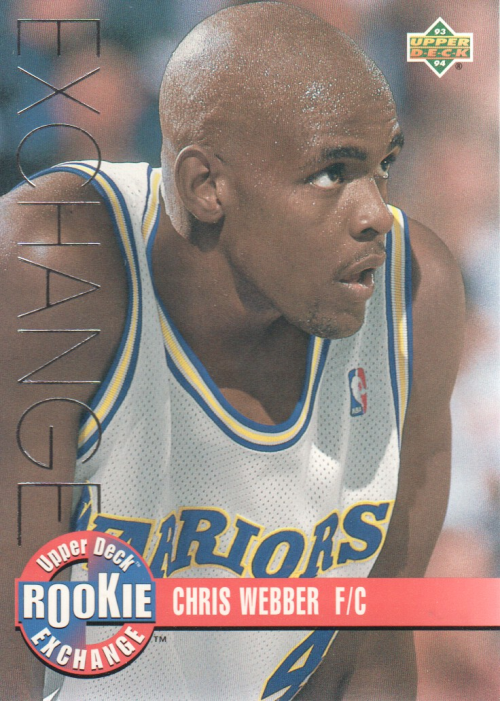1993-94 Upper Deck Rookie Exchange #RE1 Chris Webber