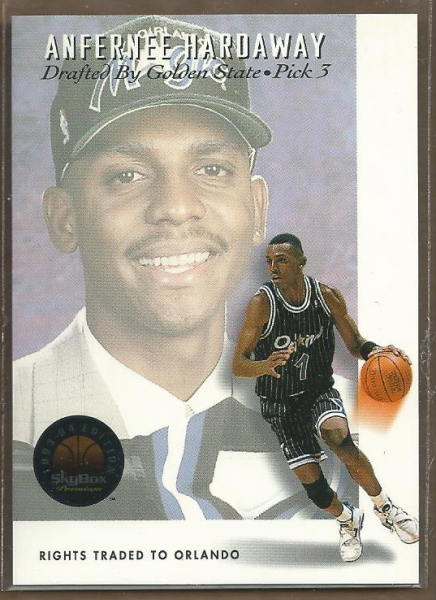 1993-94 SkyBox Premium Draft Picks #DP3 Anfernee Hardaway