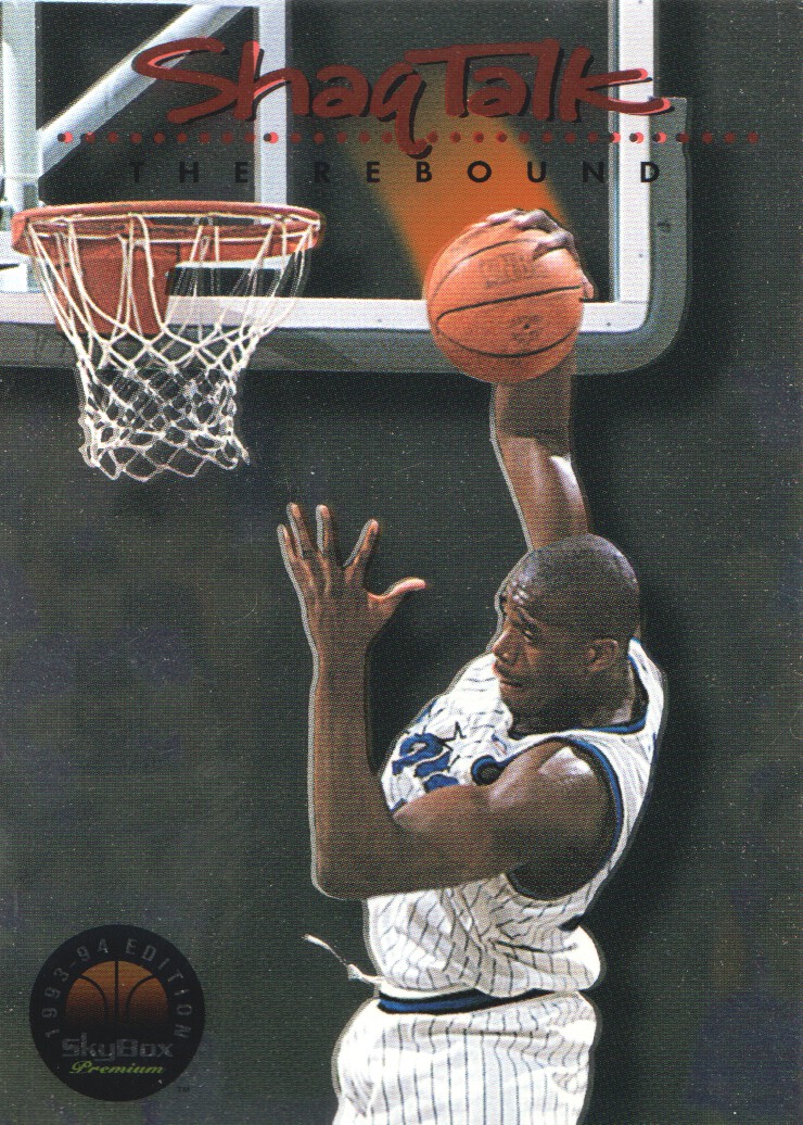 1993-94 SkyBox Premium Shaq Talk #1 Shaq Talk