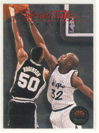 1993-94 SkyBox Premium Shaq Talk #2 Shaq Talk