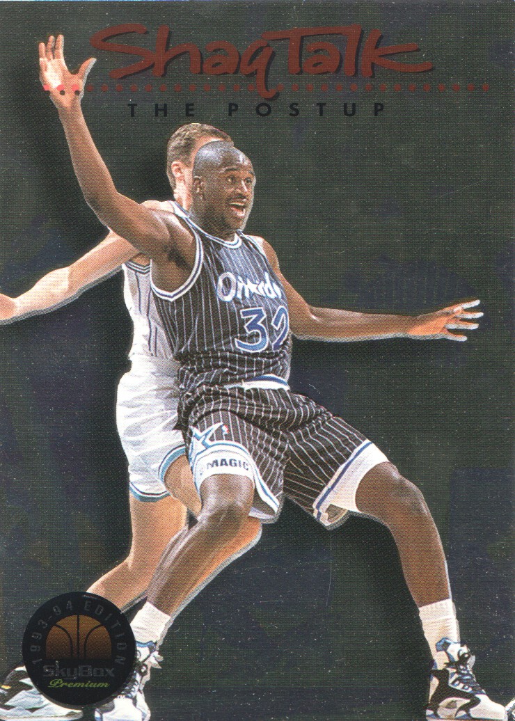 1993-94 SkyBox Premium Shaq Talk #3 Shaq Talk