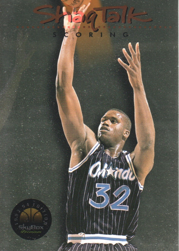 1993-94 SkyBox Premium Shaq Talk #6 Shaq Talk