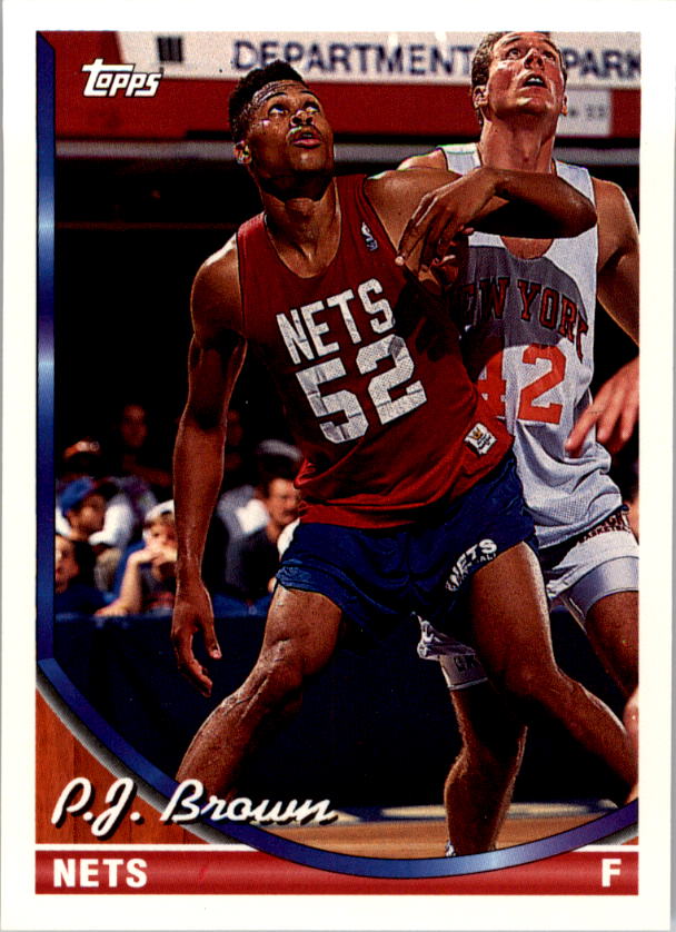 1993-94 Topps #94 P.J. Brown RC