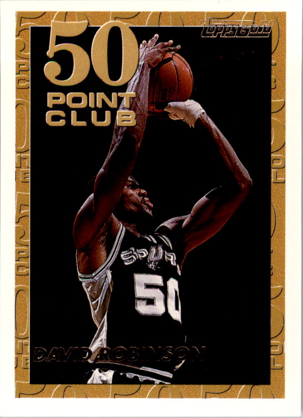 1993-94 Topps Gold #52G David Robinson 50P