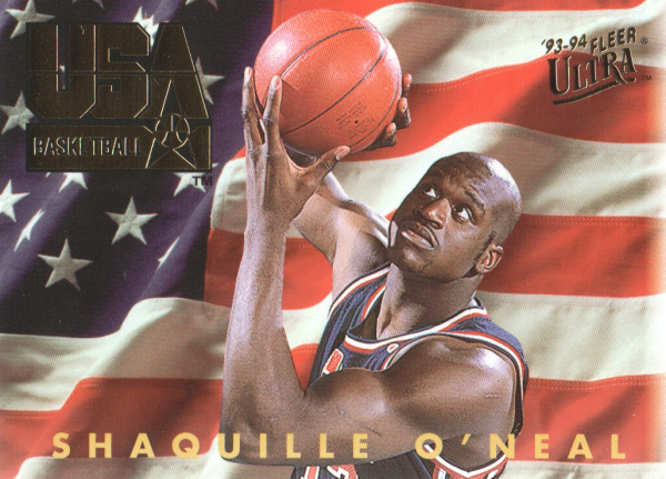 1993-94 Ultra #M2 Shaquille O'Neal USA