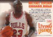 1993-94 Fleer Living Legends #4 Michael Jordan back image