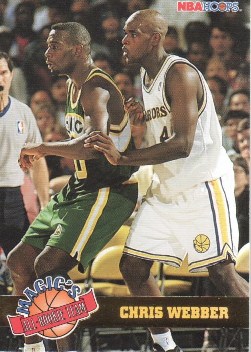 1993-94 Hoops Magic's All-Rookies #1 Chris Webber