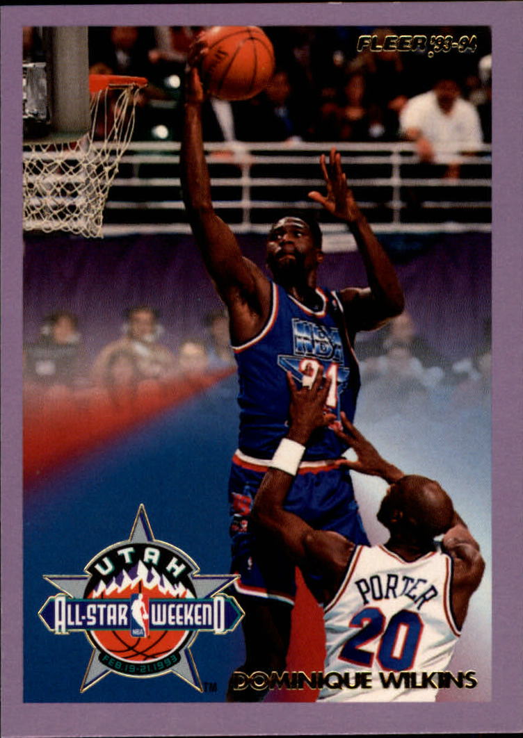 1993-94 Fleer All-Stars #12 Dominique Wilkins