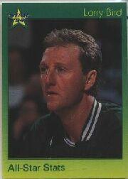 1993-94 Star #33 Larry Bird/All-Star Stats