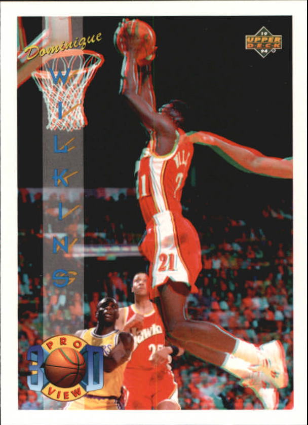 1993-94 Upper Deck Pro View #4 Dominique Wilkins