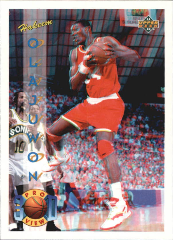 1993-94 Upper Deck Pro View #24 Hakeem Olajuwon