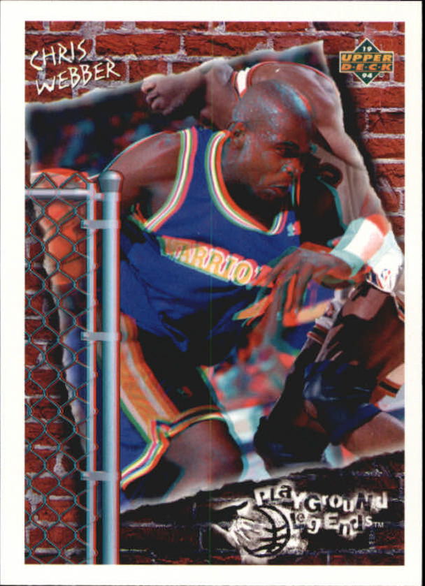 1993-94 Upper Deck Pro View #72 Chris Webber PL