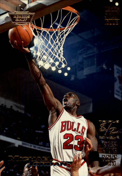 1993-94 Stadium Club Members Only Parallel #1 Michael Jordan TD
