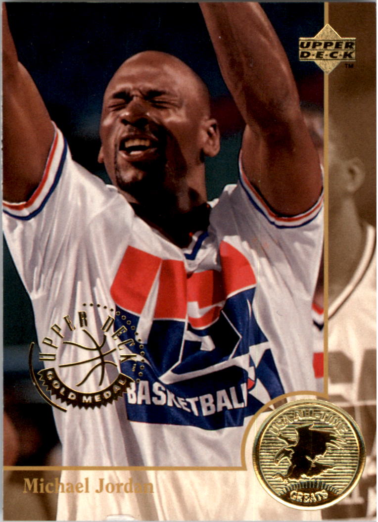 1994 Upper Deck USA Gold Medal #85 Michael Jordan/USAB Greats