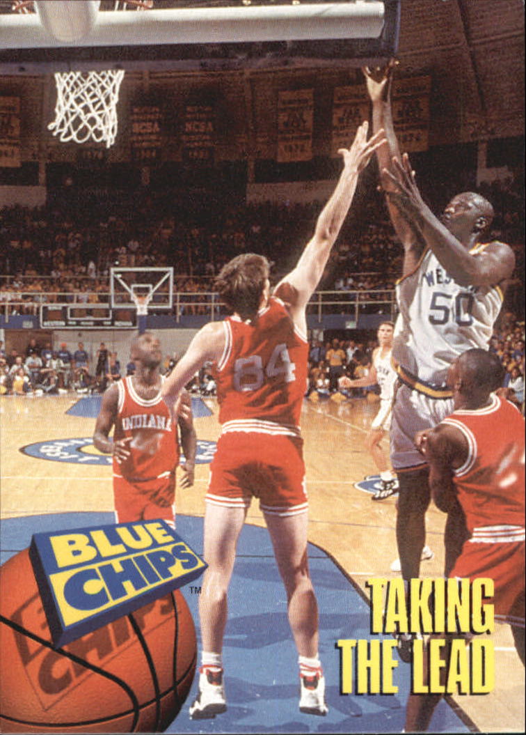1994 SkyBox Premium Blue Chips #40 Taking the Lead/(O'Neal shooting)