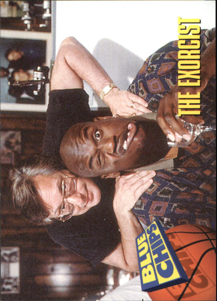 1994 SkyBox Premium Blue Chips #83 The Exorcist/(O'Neal making face)