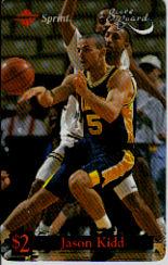 1994 Classic Phone Cards $2 #2 Jason Kidd